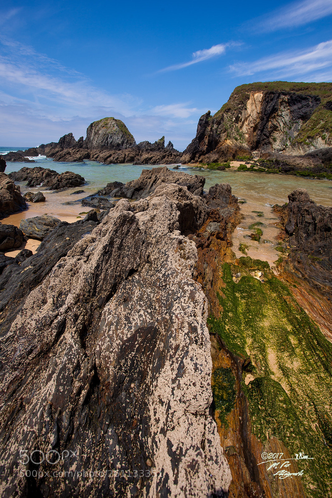 Canon EOS 5D Mark II sample photo. Rocks at the beach  photography