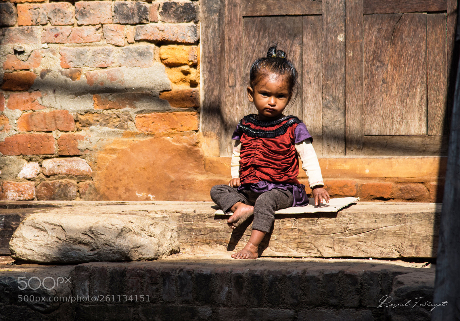 Nikon D750 sample photo. Bhaktapur's lil girl photography