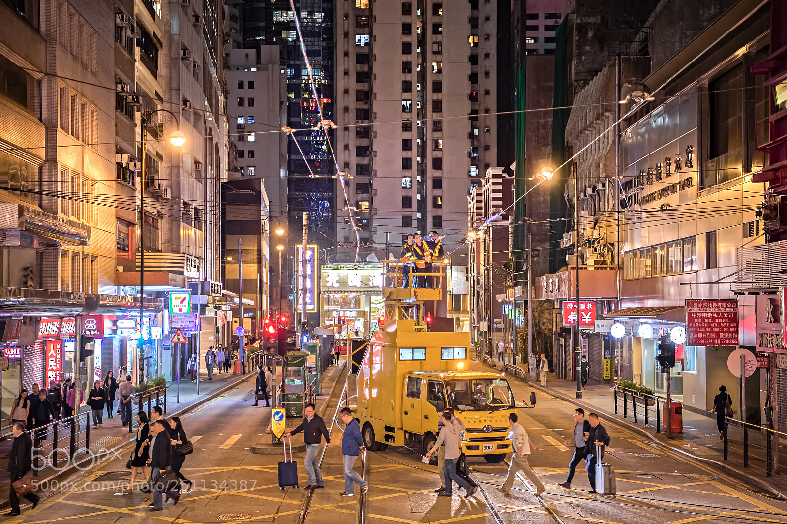 Nikon D4S sample photo. Night at sheung wan photography