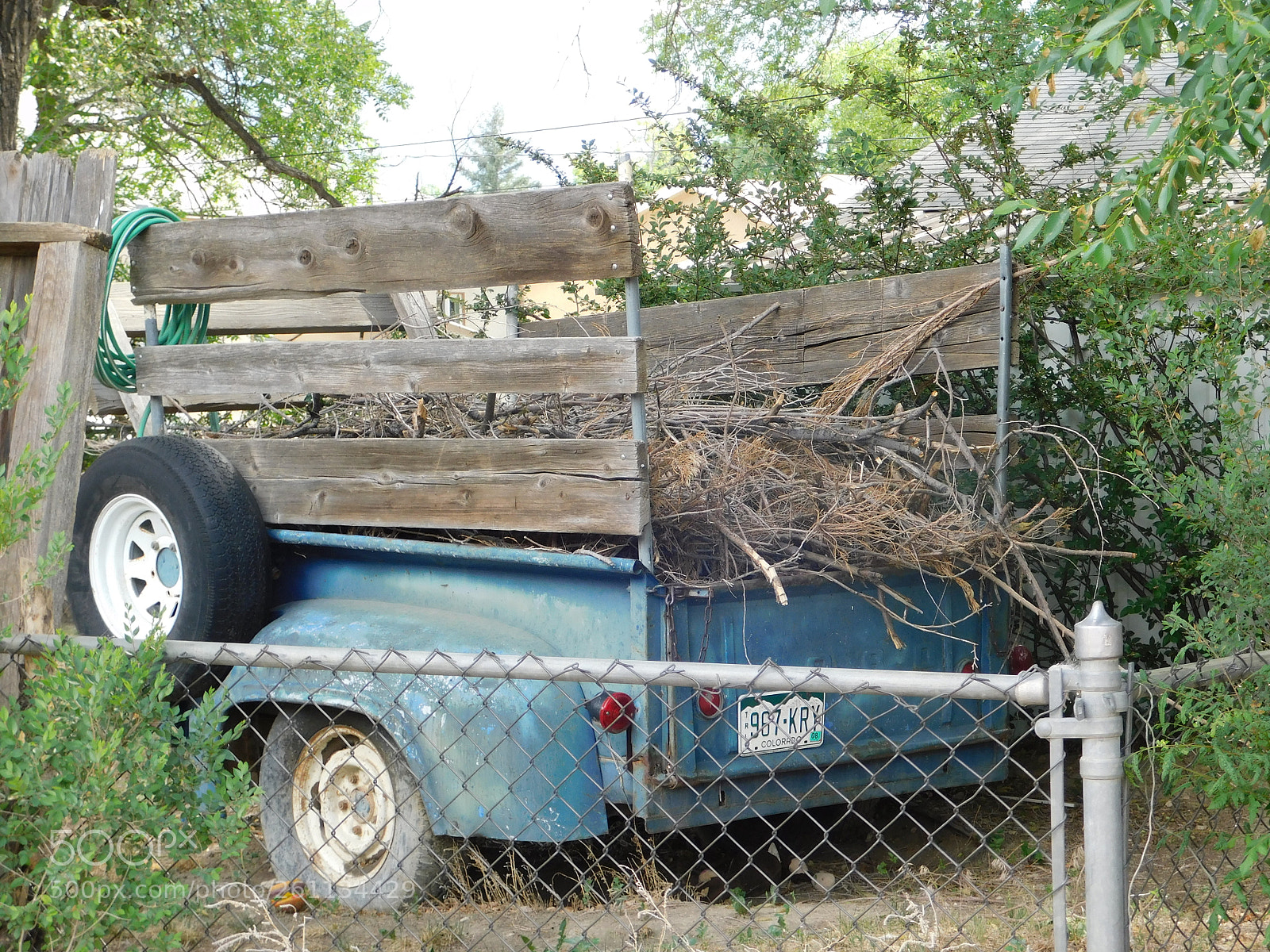 Nikon Coolpix B500 sample photo. Old truck bed photography