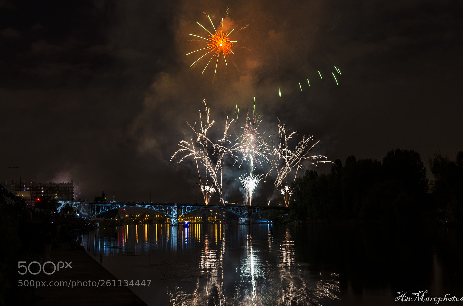 Nikon D7000 sample photo. Feux d'artifice sur la photography