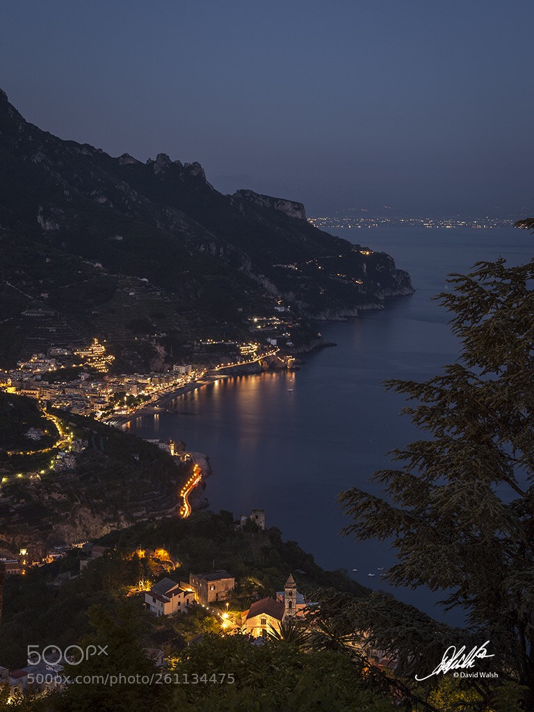 Nikon D4S sample photo. Ravello overlooking maiori photography