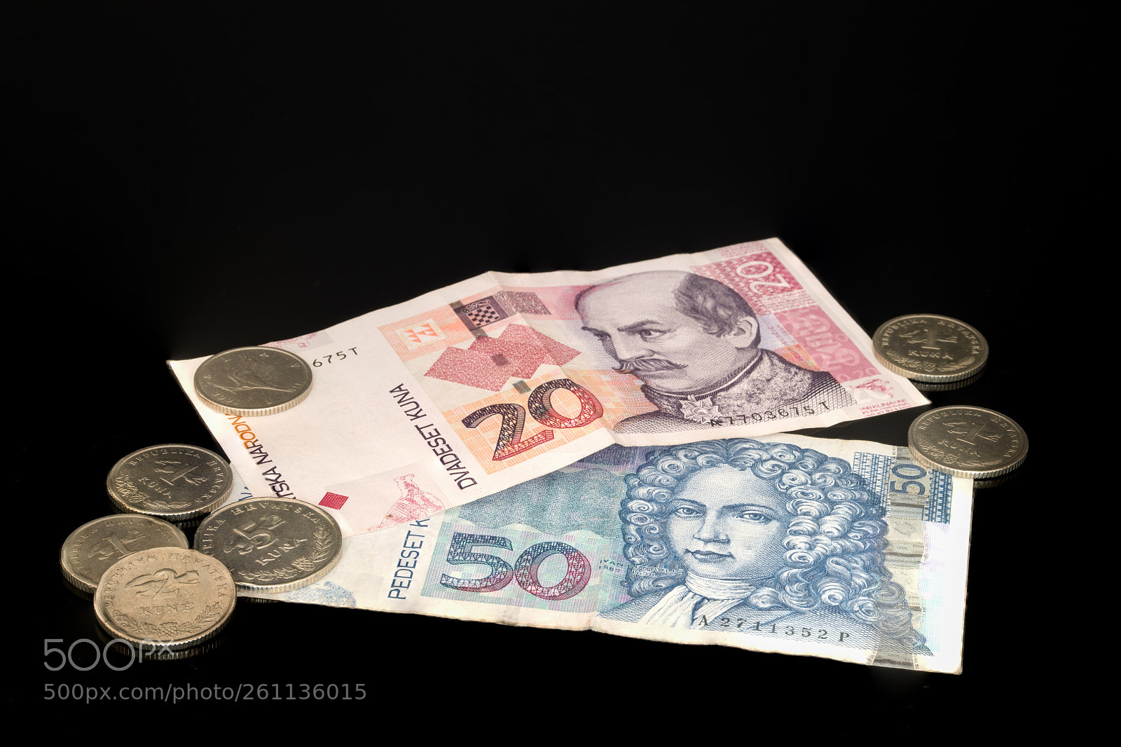 Nikon D850 sample photo. Kuna - croatian currency photography