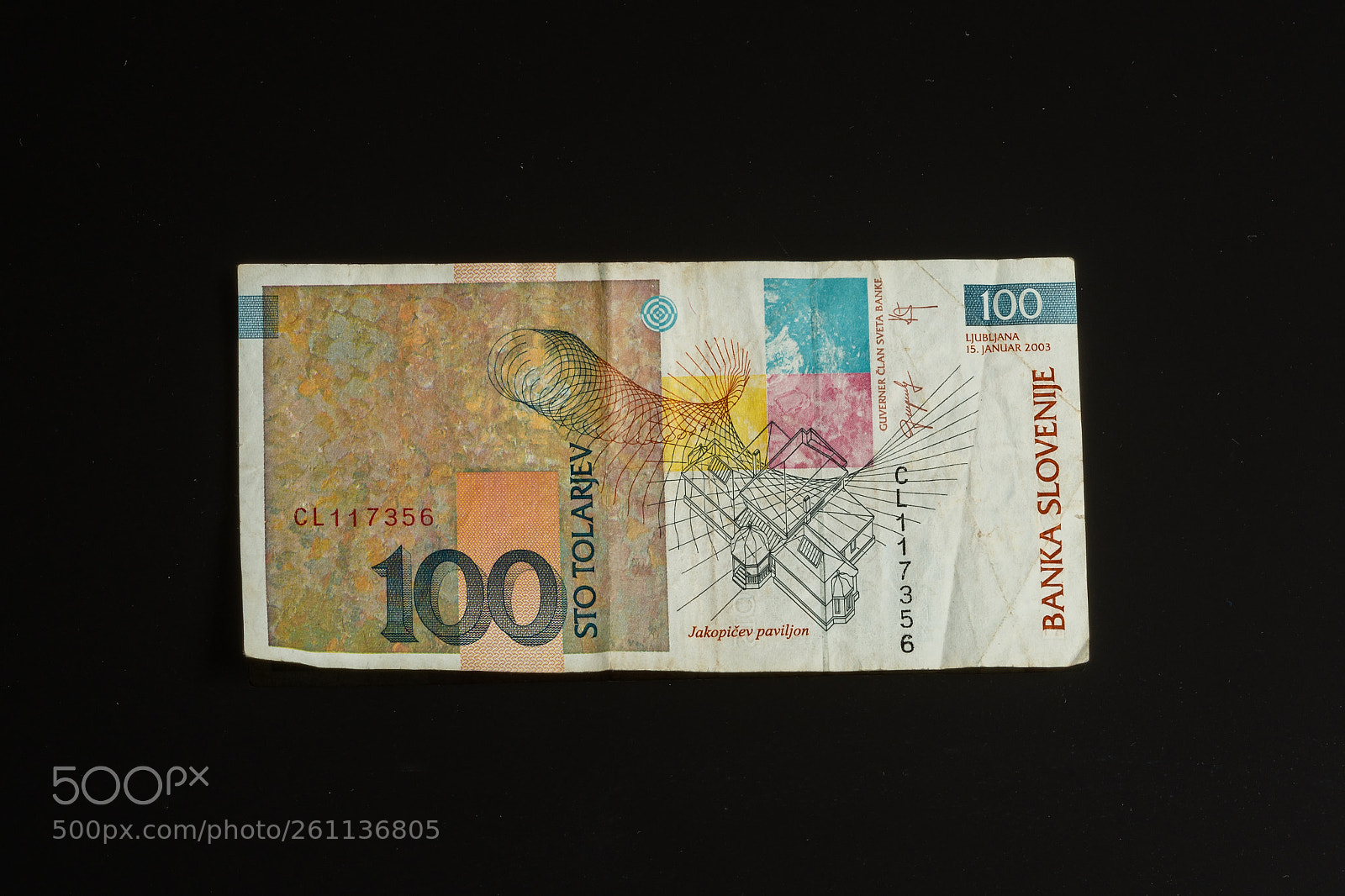 Nikon D850 sample photo. 100 tolar bill of photography