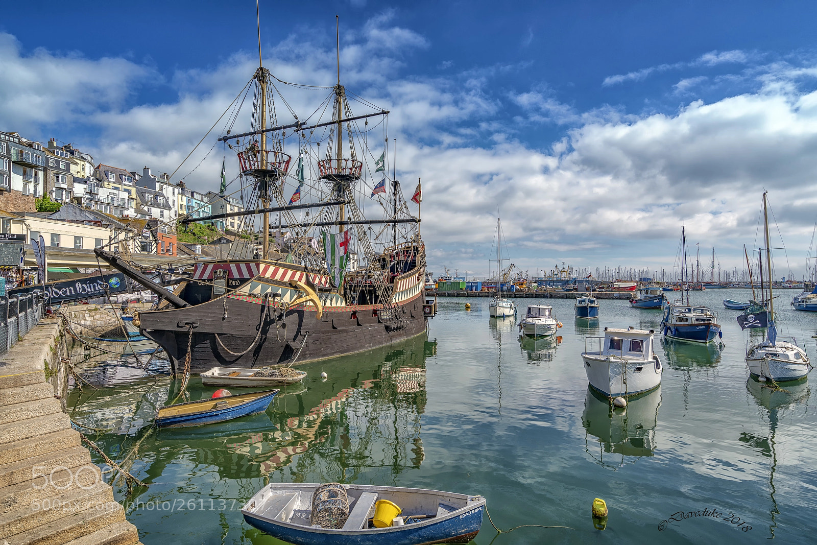 Sony a7R II sample photo. The golden hind, brixham. photography