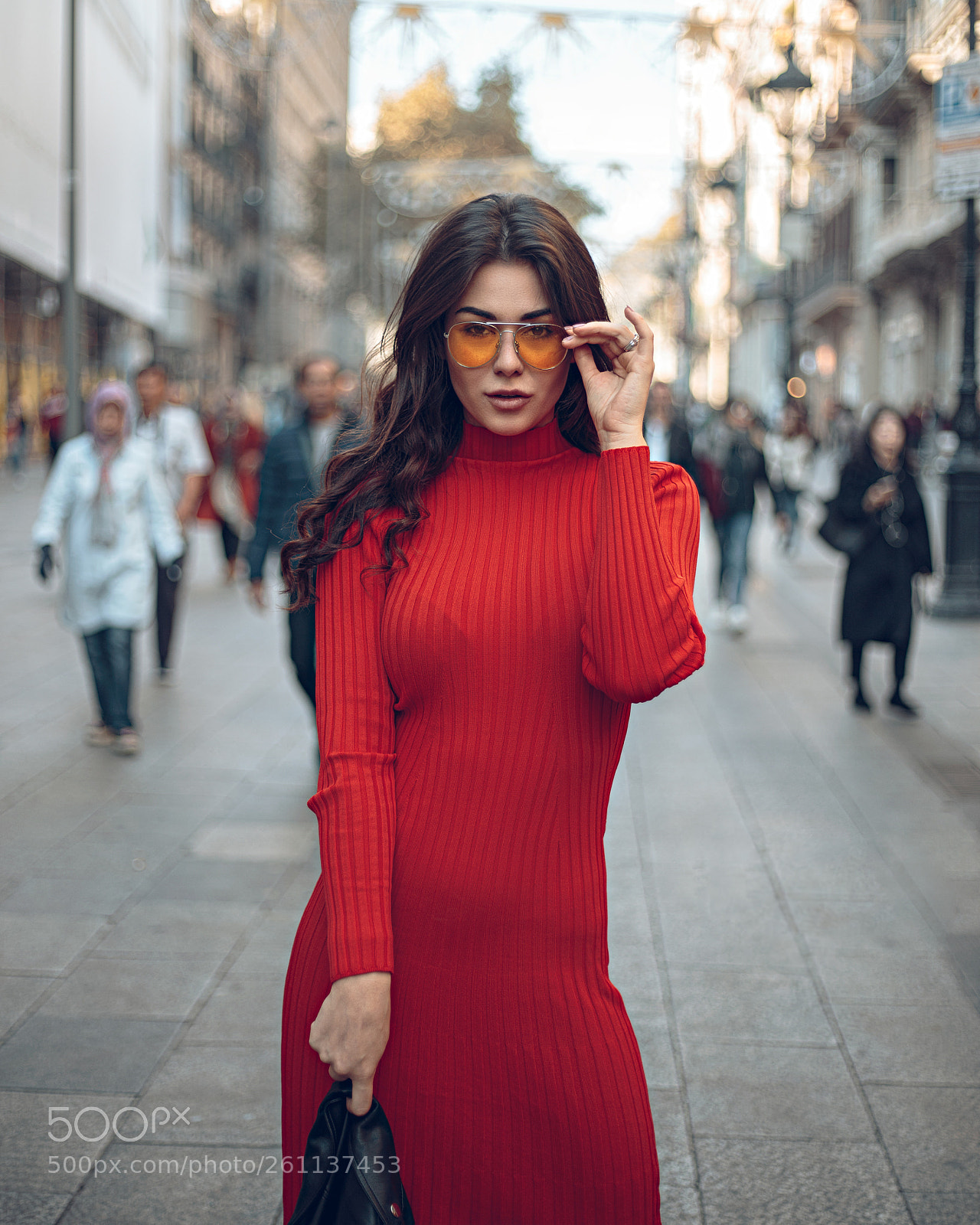 Canon EOS 6D sample photo. La rambla street portrait photography
