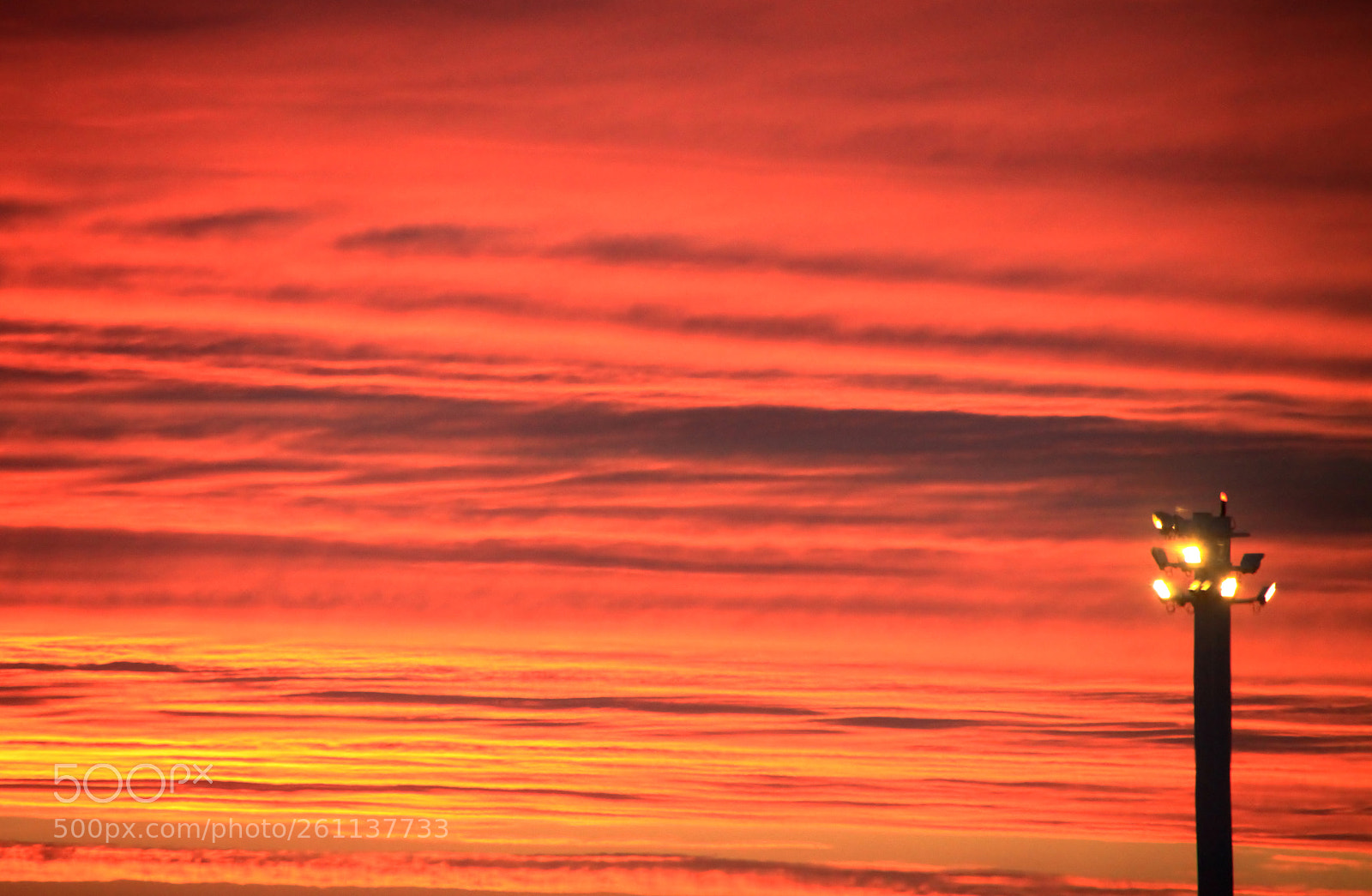 Canon EOS 50D sample photo. Red sky photography