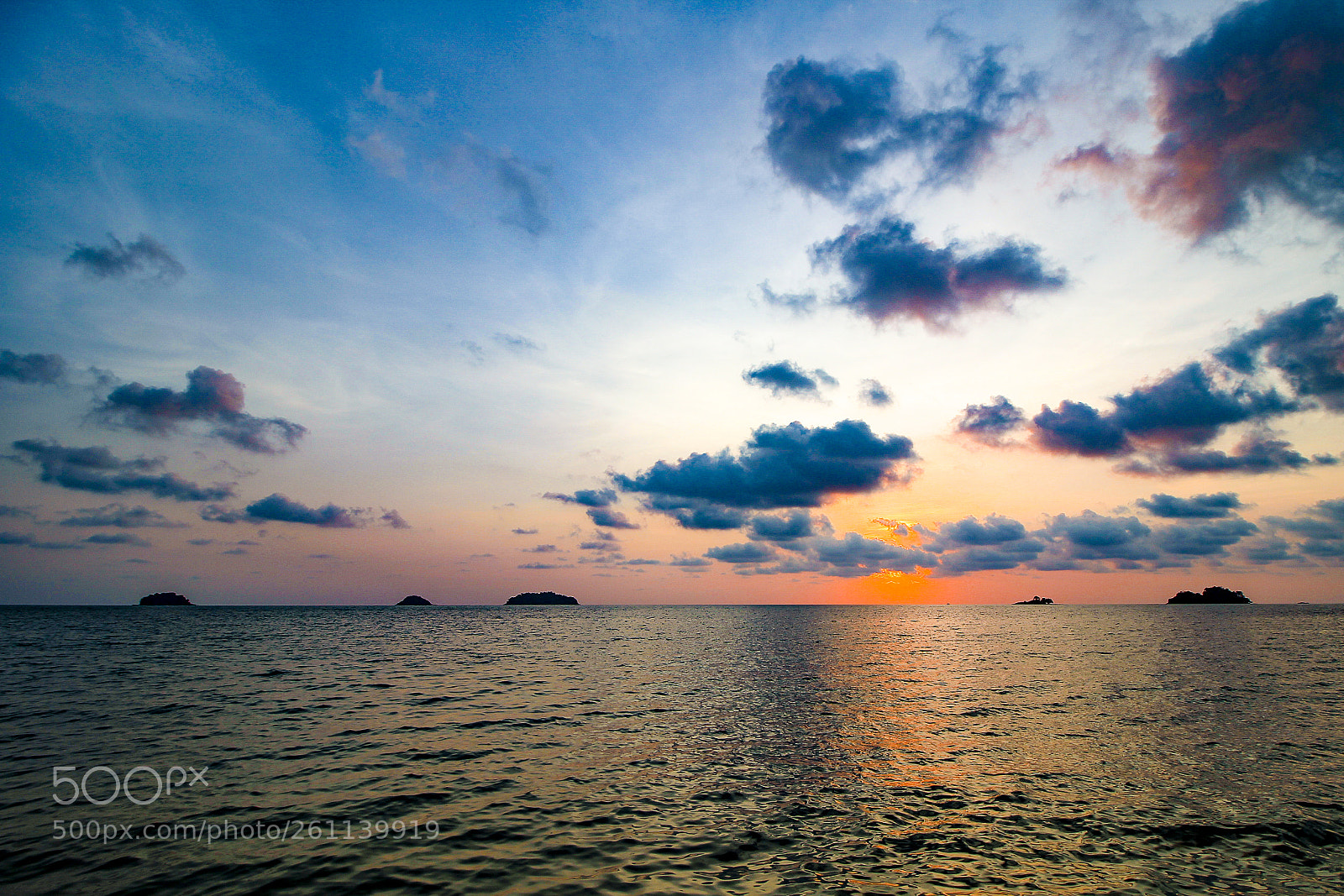 Canon EOS 600D (Rebel EOS T3i / EOS Kiss X5) sample photo. Koh chang sunset photography