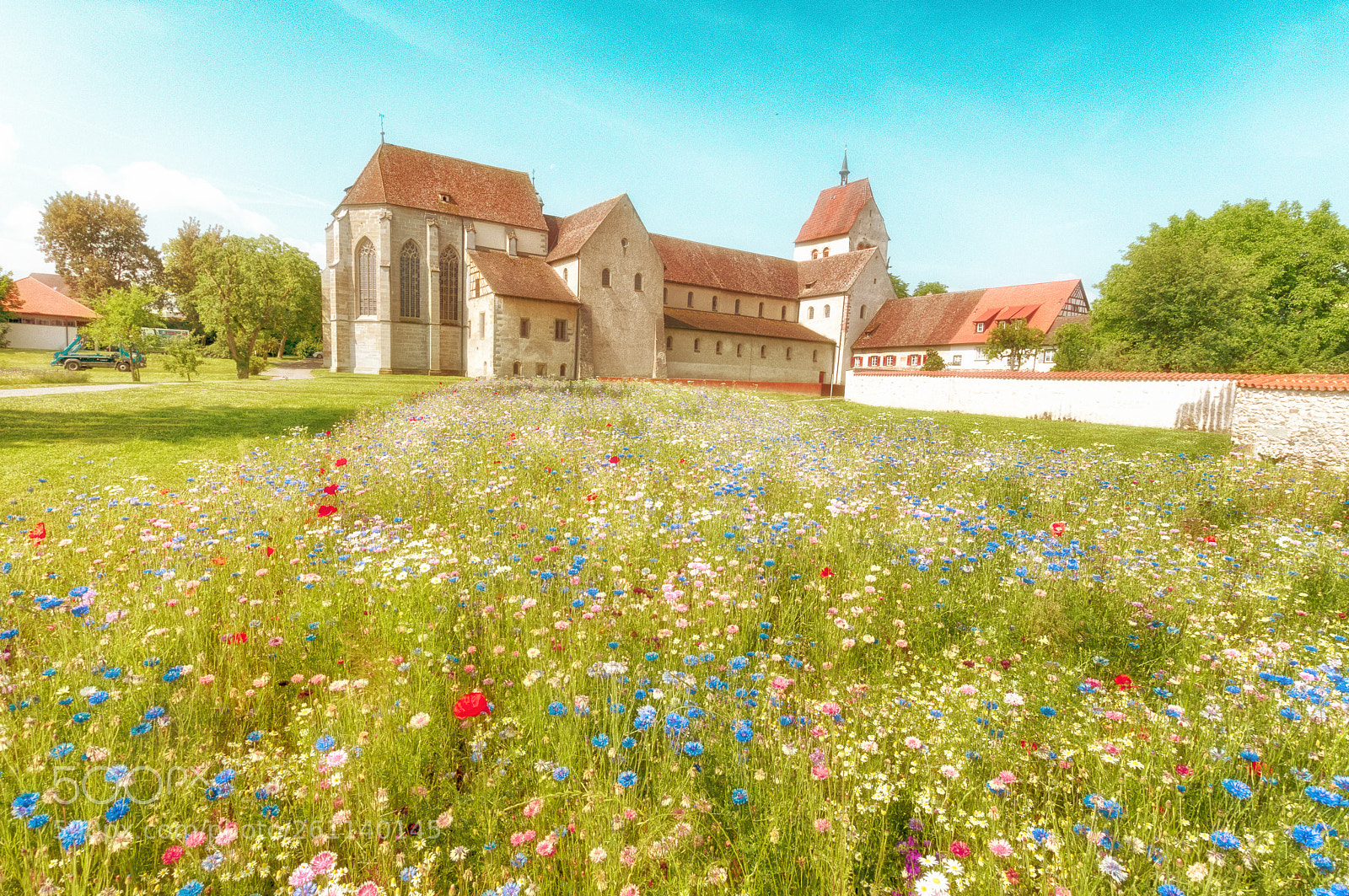 Nikon D500 sample photo. Monastery reichenau bodensee photography