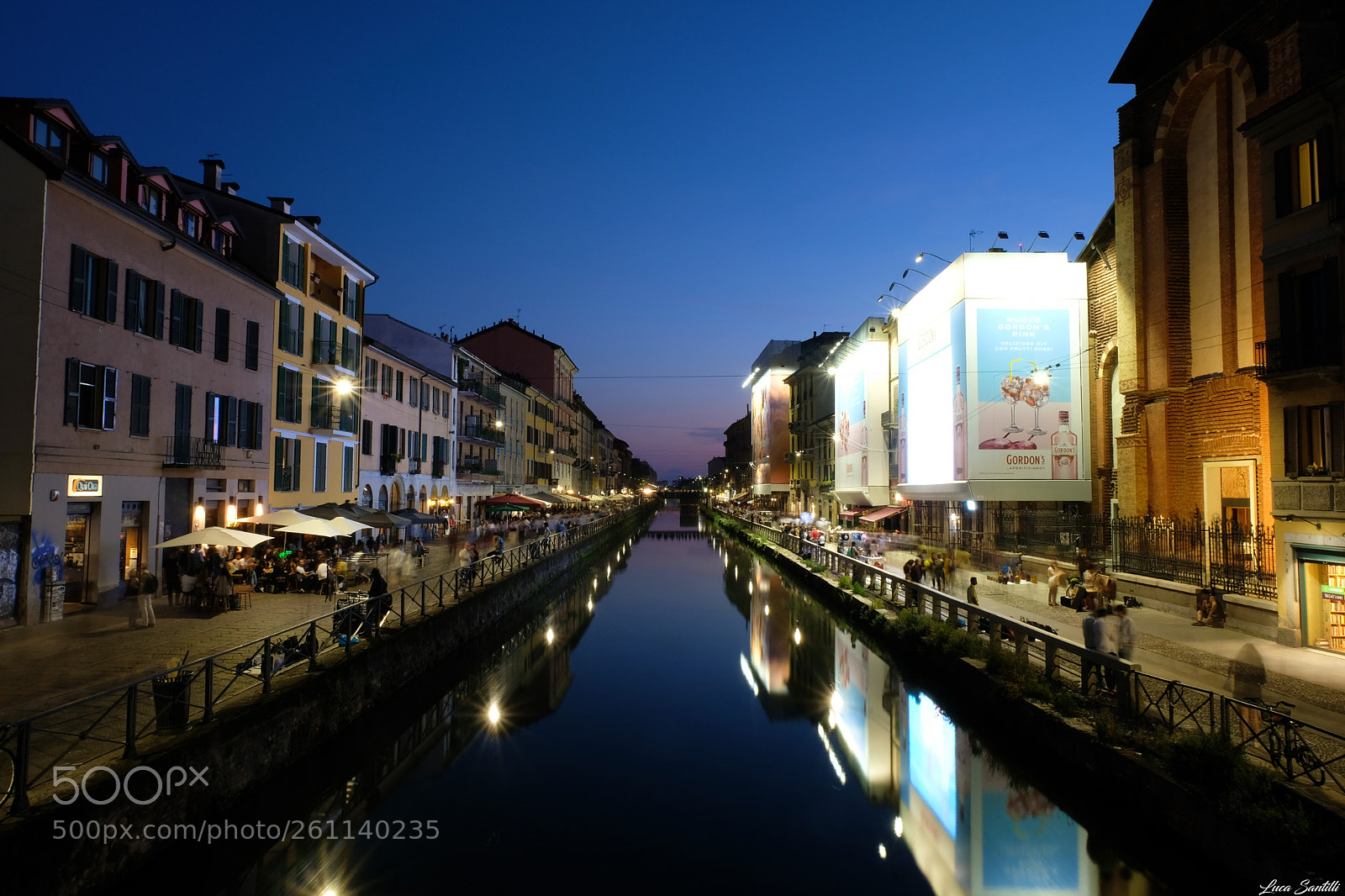 Fujifilm X-T20 sample photo. Il crepuscolo sul naviglio photography