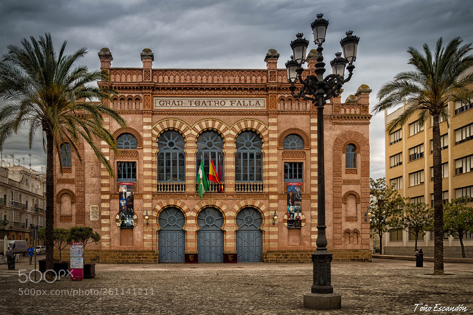 Canon EOS 60D sample photo. Gran teatro falla, cadiz photography