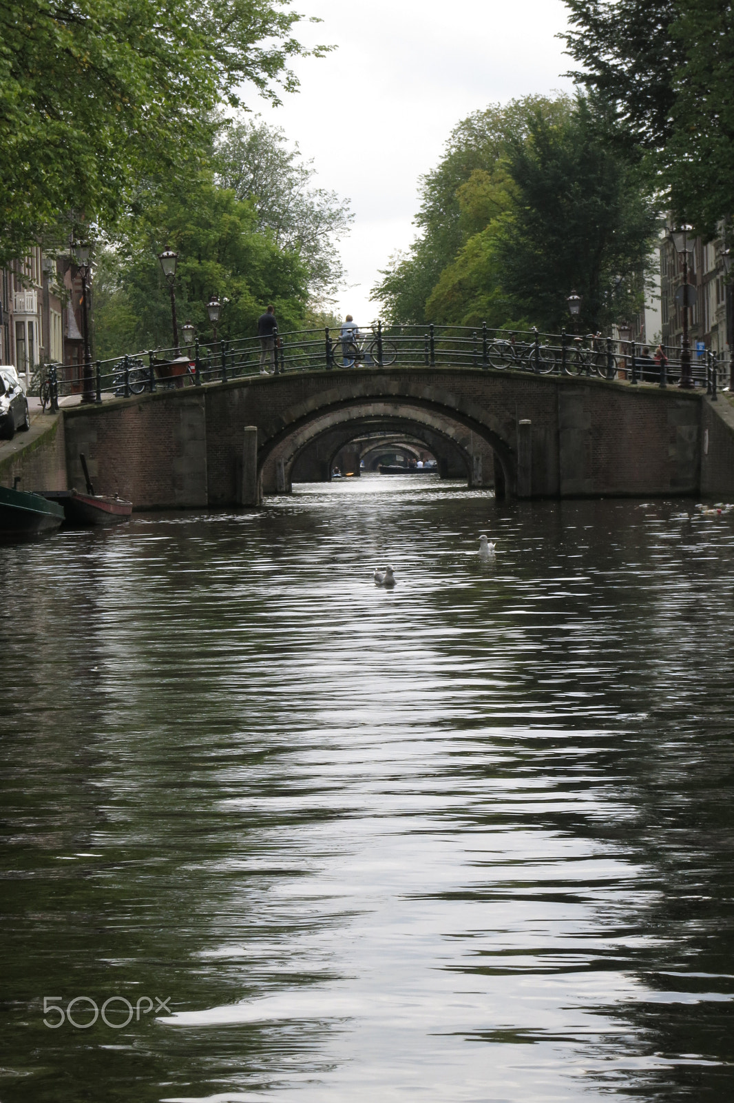 Canon PowerShot S110 sample photo. Bridge above canal, amsterdam, holland photography