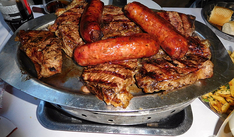 Nikon Coolpix S7000 sample photo. Asado argentino photography