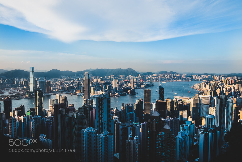 Fujifilm X-T20 sample photo. Hong kong peak photography
