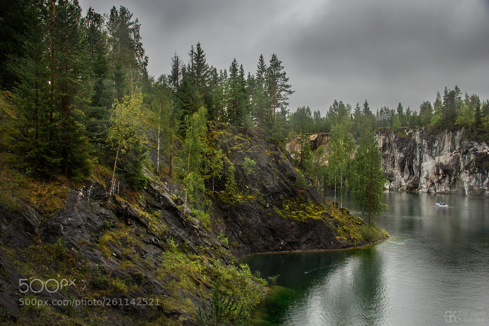 Canon EOS 60D sample photo. Ruskeala marble canyon photography