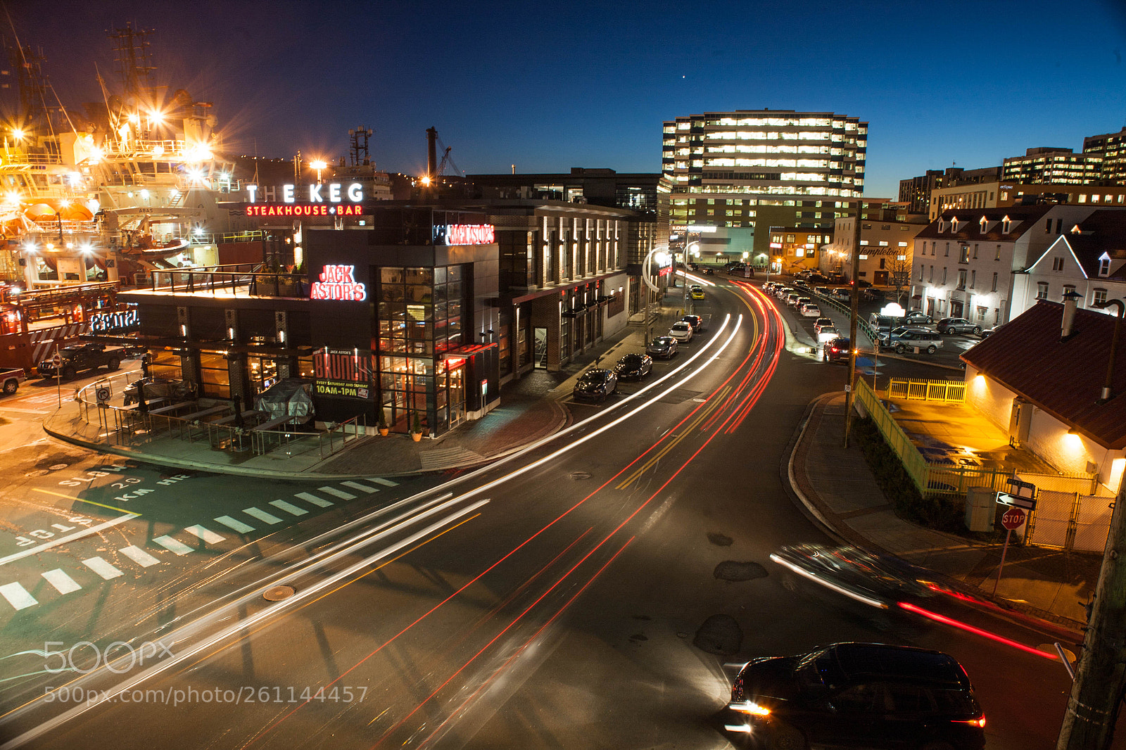 Canon EOS 5D sample photo. Hr front night photography