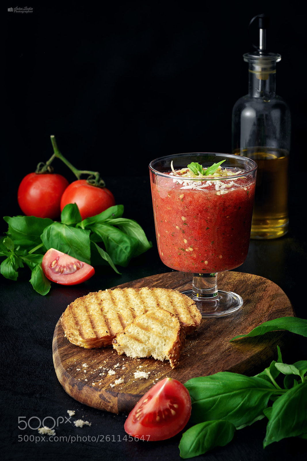 Sony a7R II sample photo. Spanish cold gazpacho soup. photography