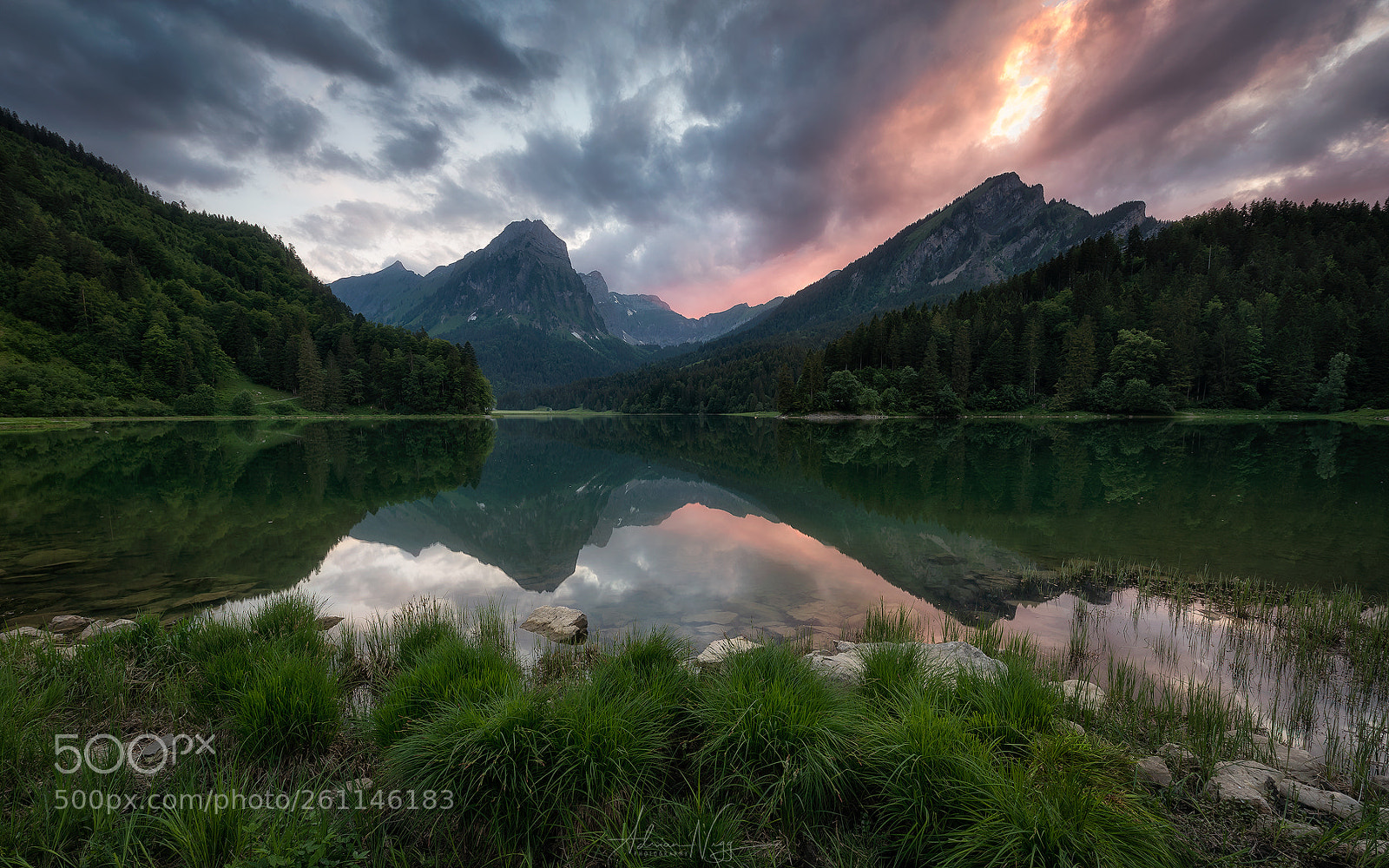 Nikon D750 sample photo. Mirror lake, swiss alps photography