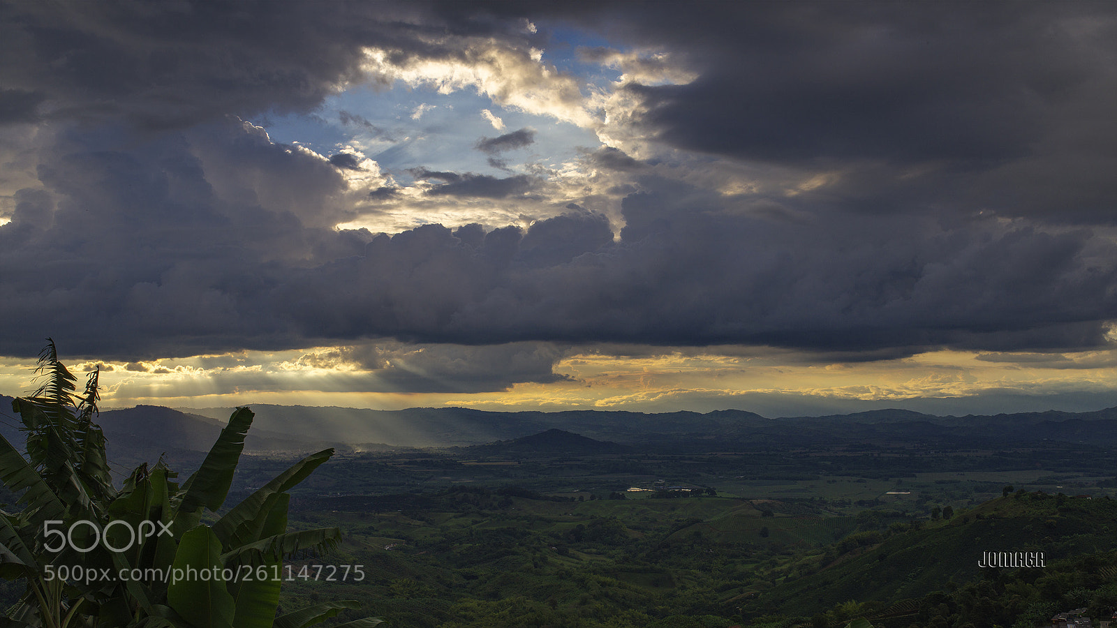 Pentax K-1 sample photo. Sunset & rain photography