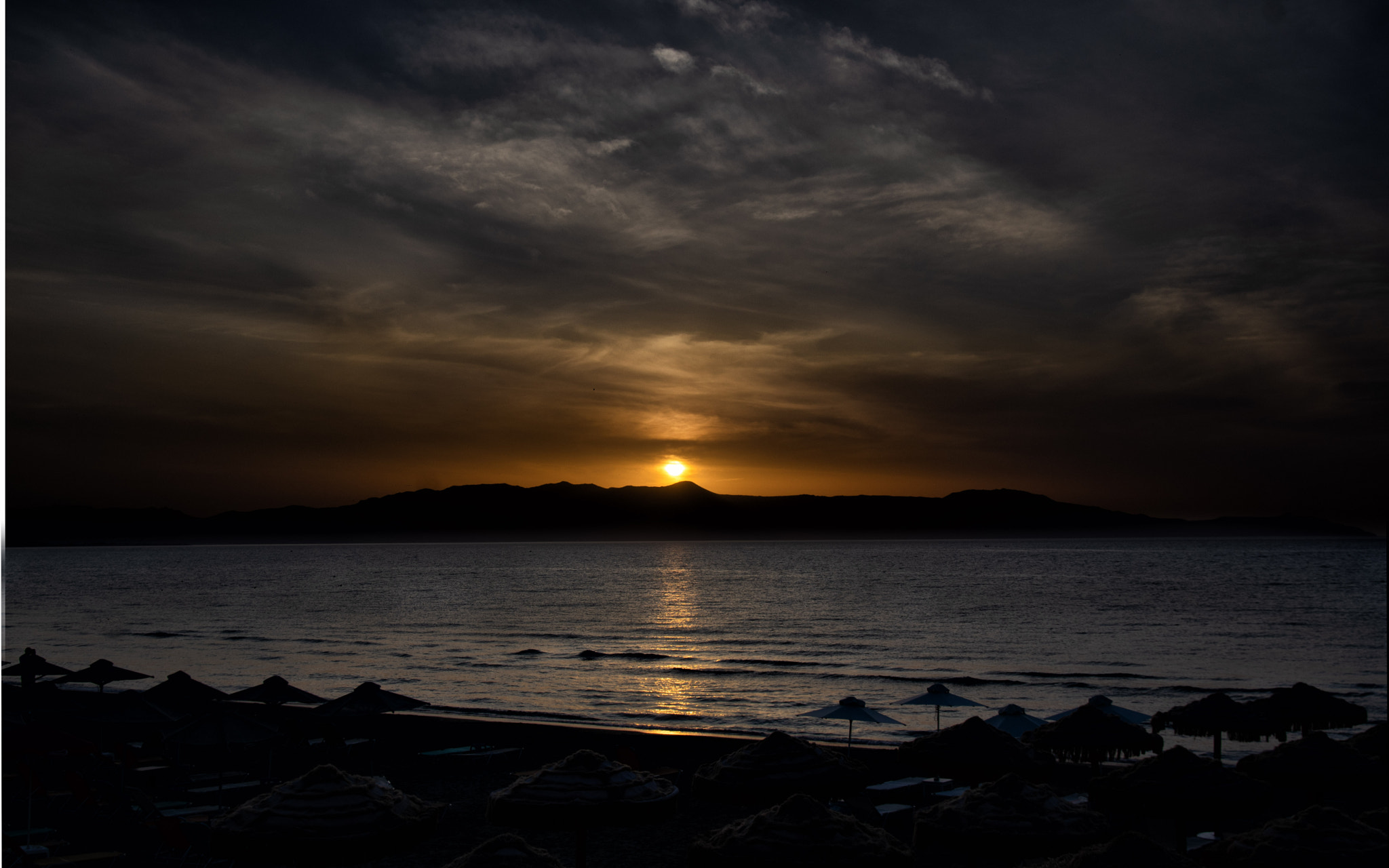 Pentax K-3 II sample photo. Another sunset in greece photography