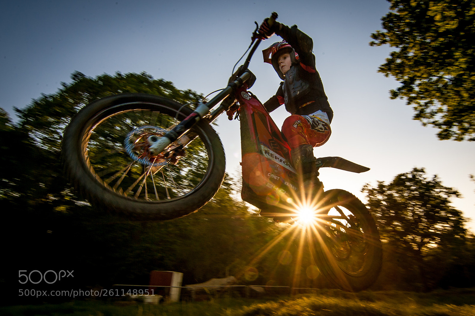 Nikon D3 sample photo. Sunset ride photography