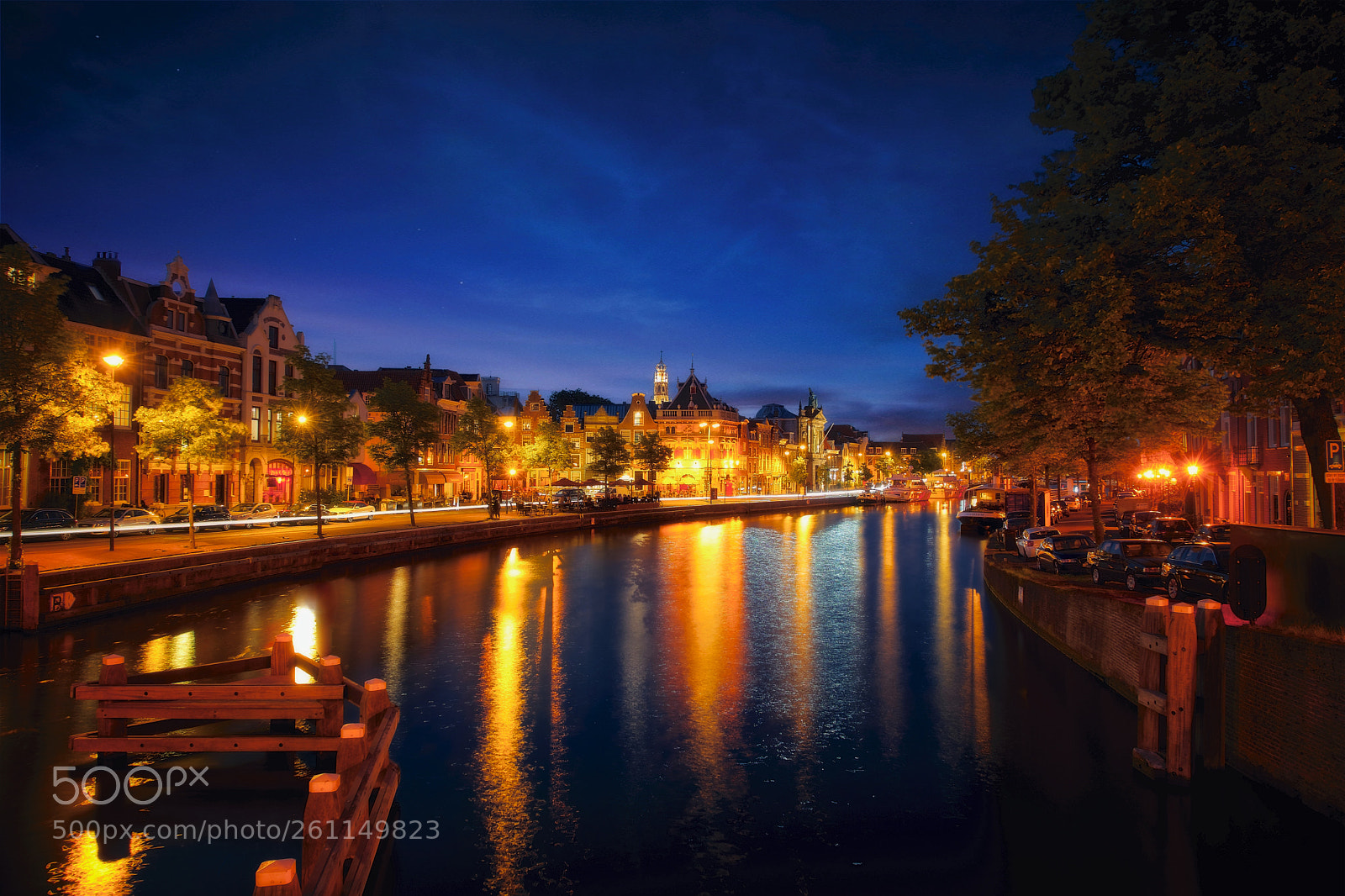 Sony a7 II sample photo. Haarlem by night 2016 photography