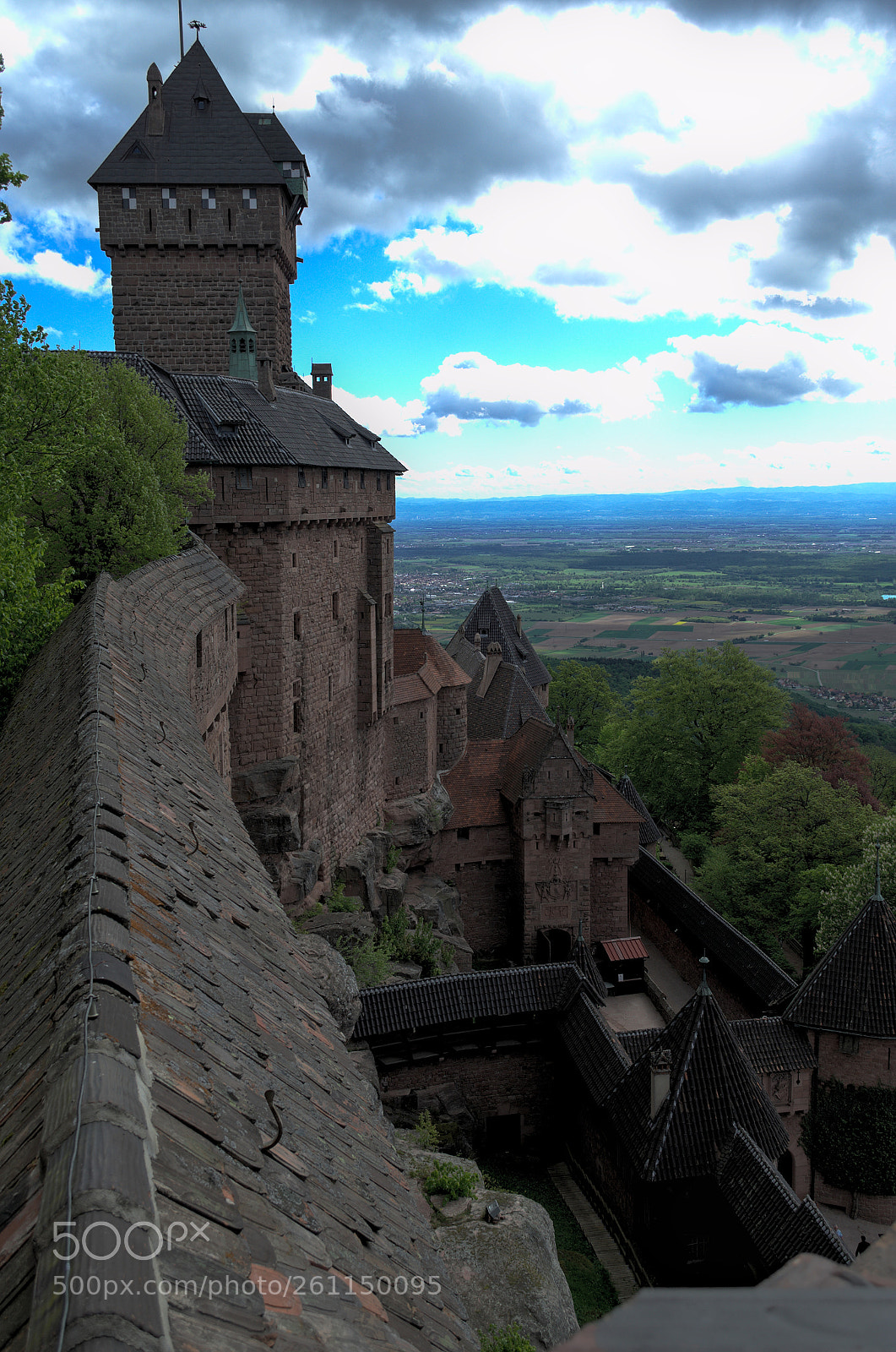 Nikon D5100 sample photo. Chateau du haut-koenigsbourg photography