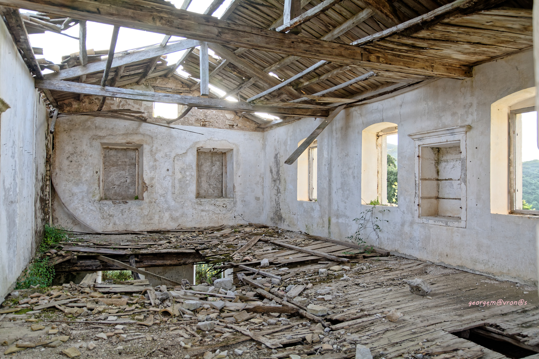 Nikon D7100 sample photo. Ruins photography