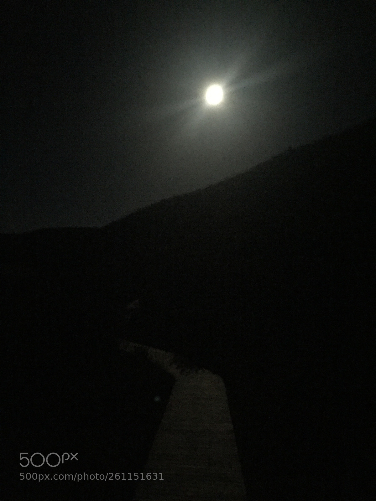 Apple iPhone 6 sample photo. African moonlight  photography