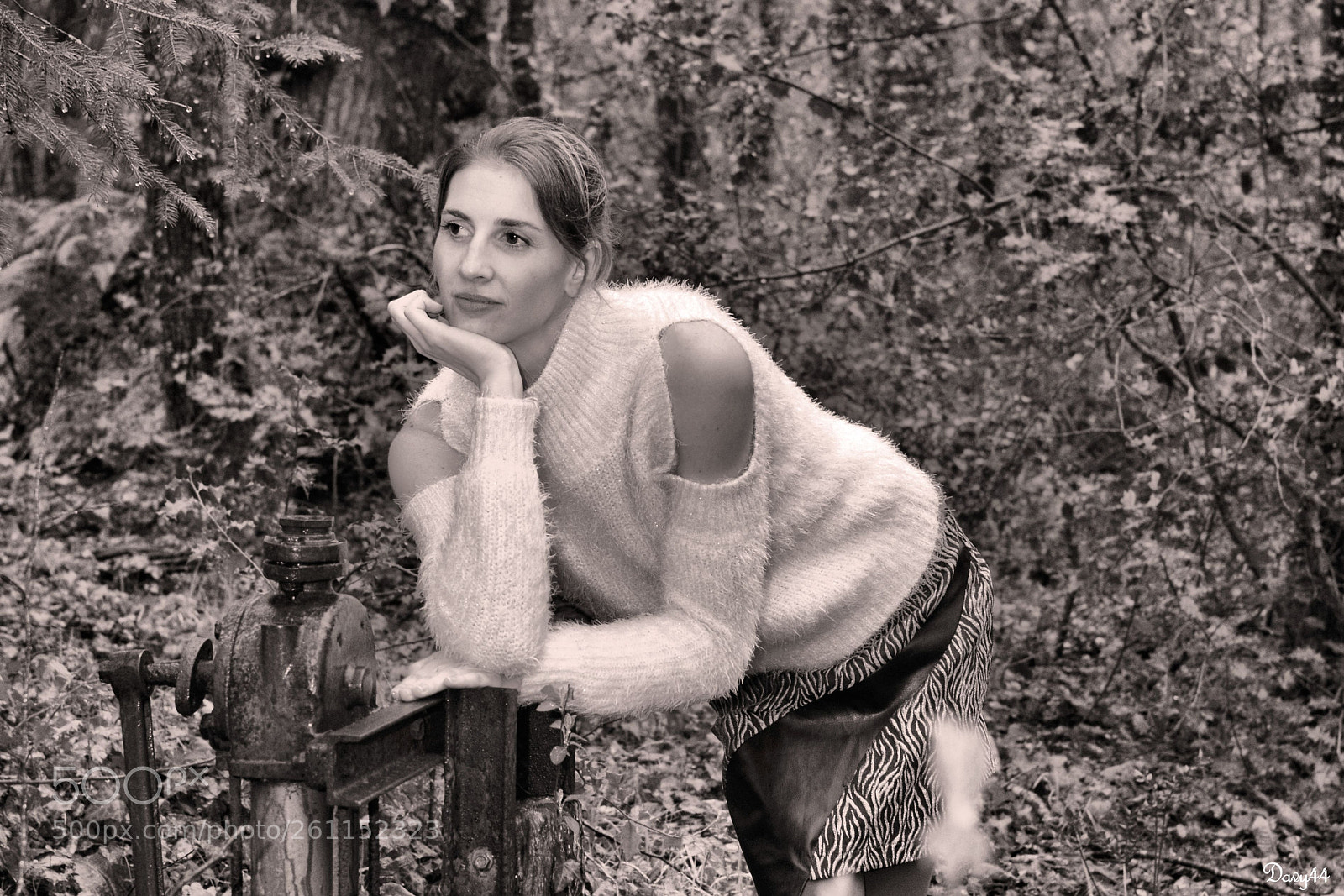 Nikon D5200 sample photo. Women in wood photography