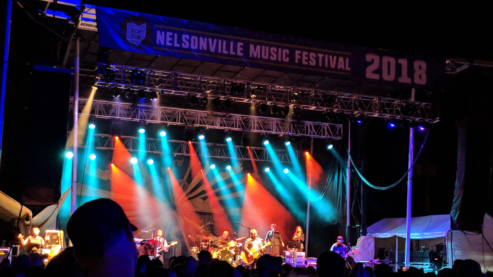 Google Pixel 2 XL sample photo. Nelsonville music festival photography