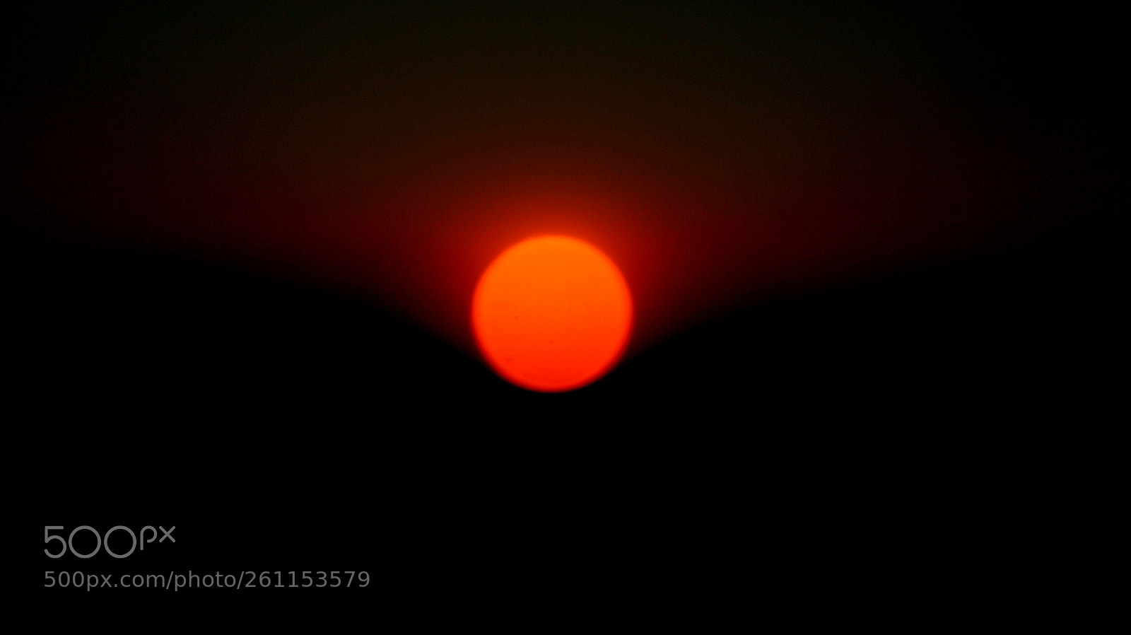 Sony SLT-A58 sample photo. The setting sun photography
