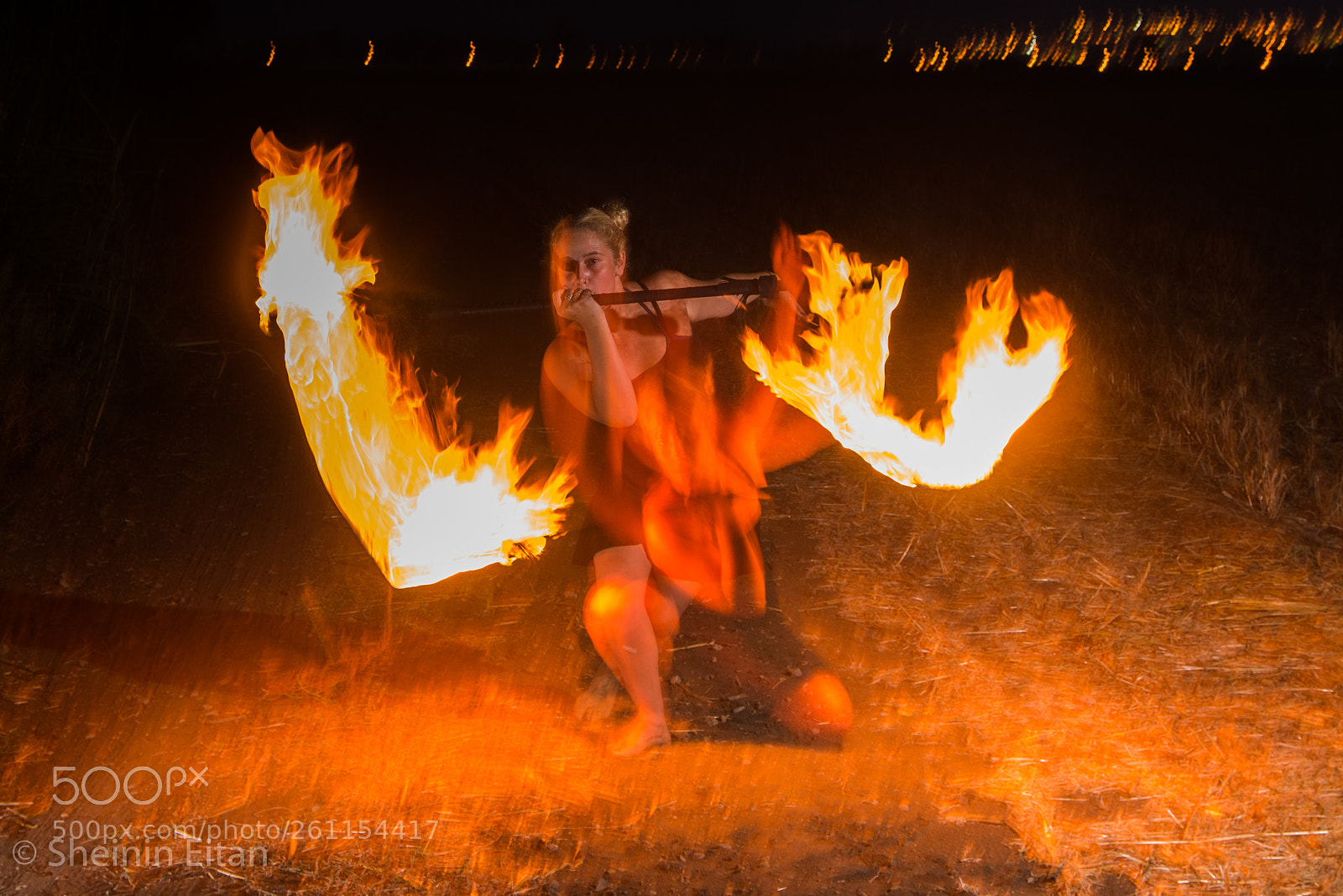Nikon D610 sample photo. Fire and dance photography