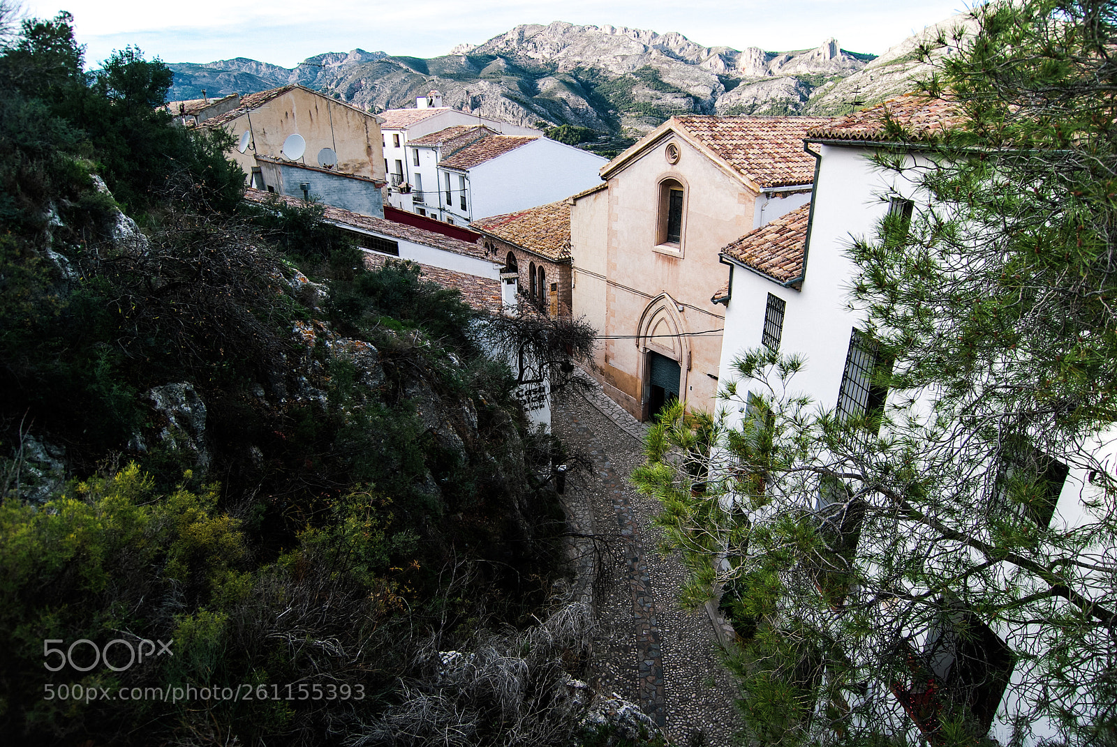 Pentax K10D sample photo. Guadalest photography