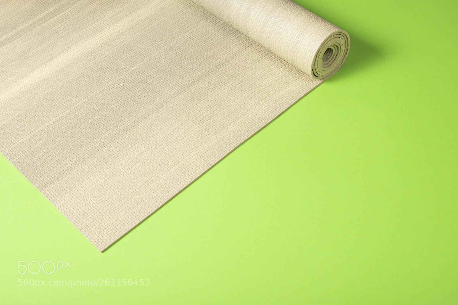 Nikon D5500 sample photo. Yoga mat on green photography