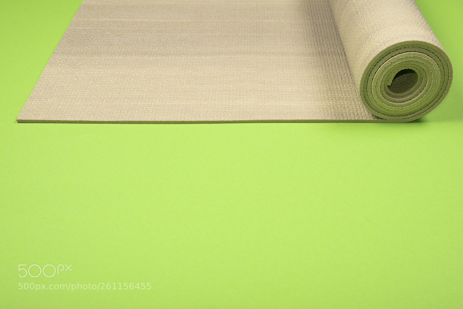 Nikon D5500 sample photo. Yoga mat on green photography
