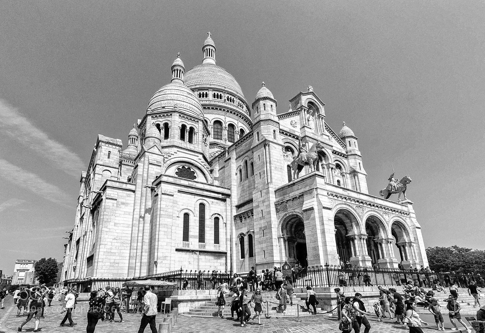 Nikon D90 sample photo. Sacré-cœur photography