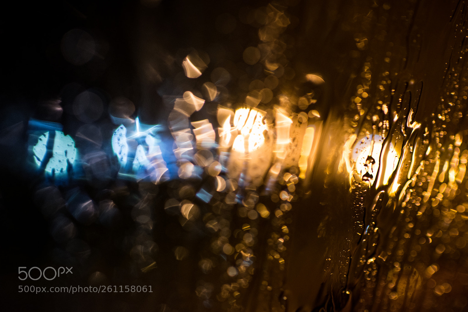 Nikon D7200 sample photo. Lights through the rain. photography