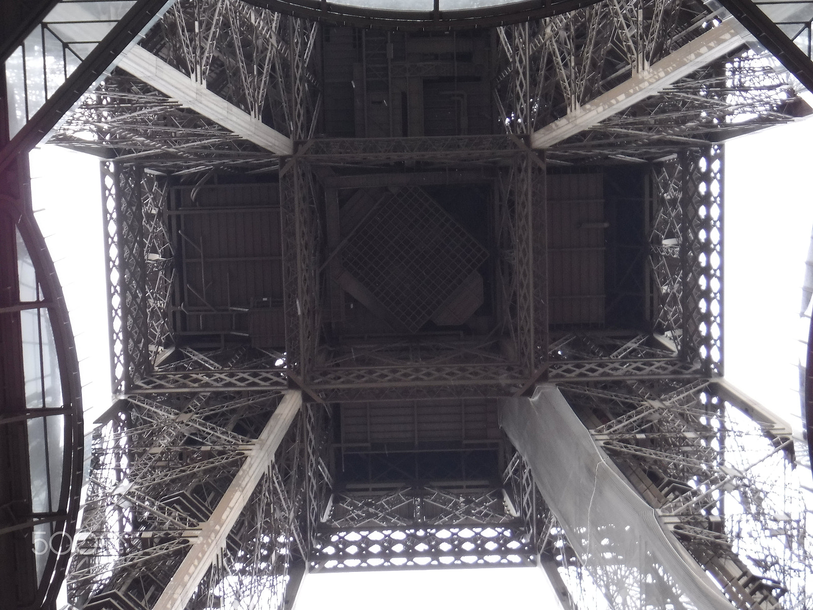 Fujifilm FinePix XP120 sample photo. Underneath view of the eiffel tower photography