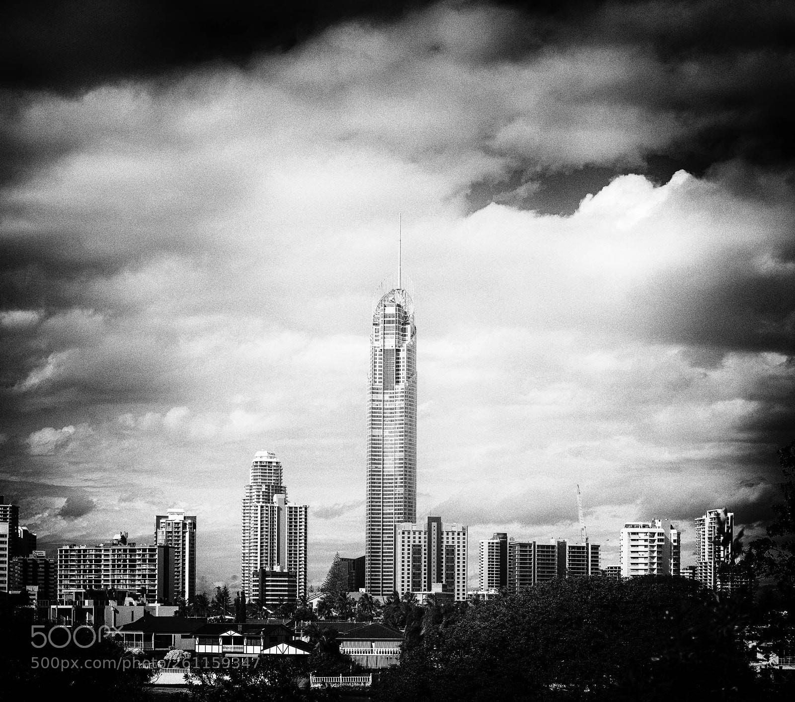 Pentax K-1 sample photo. Surfers paradise photography