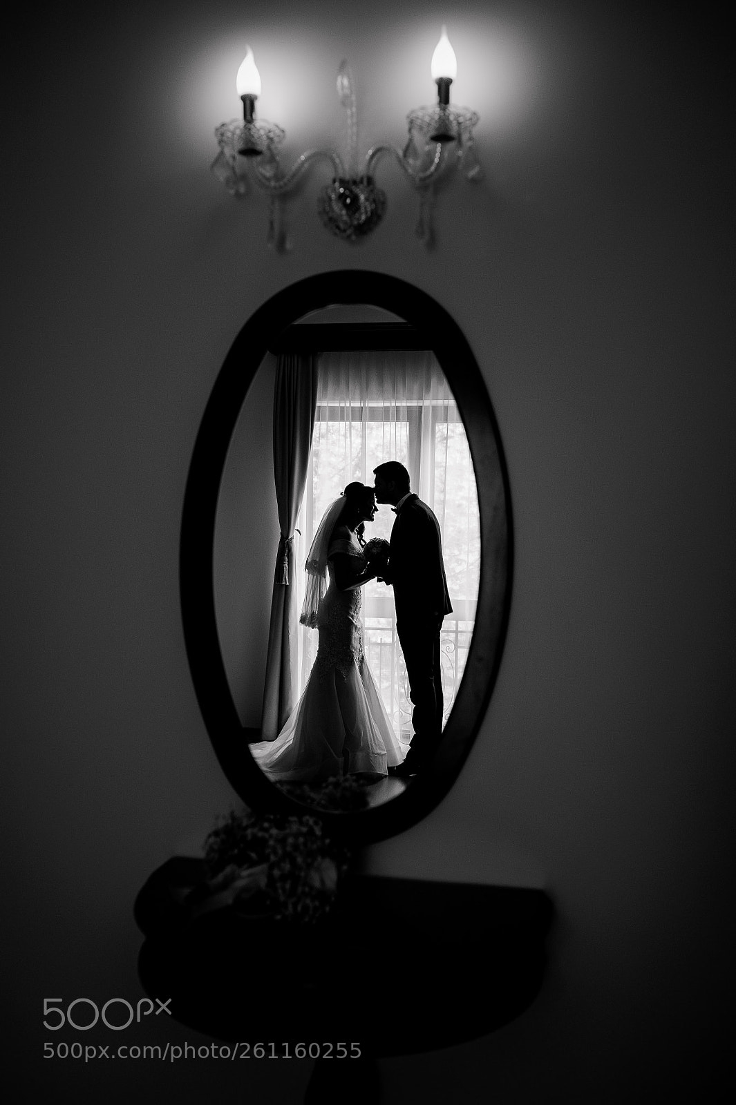 Nikon D700 sample photo. Wedding silhouette photography