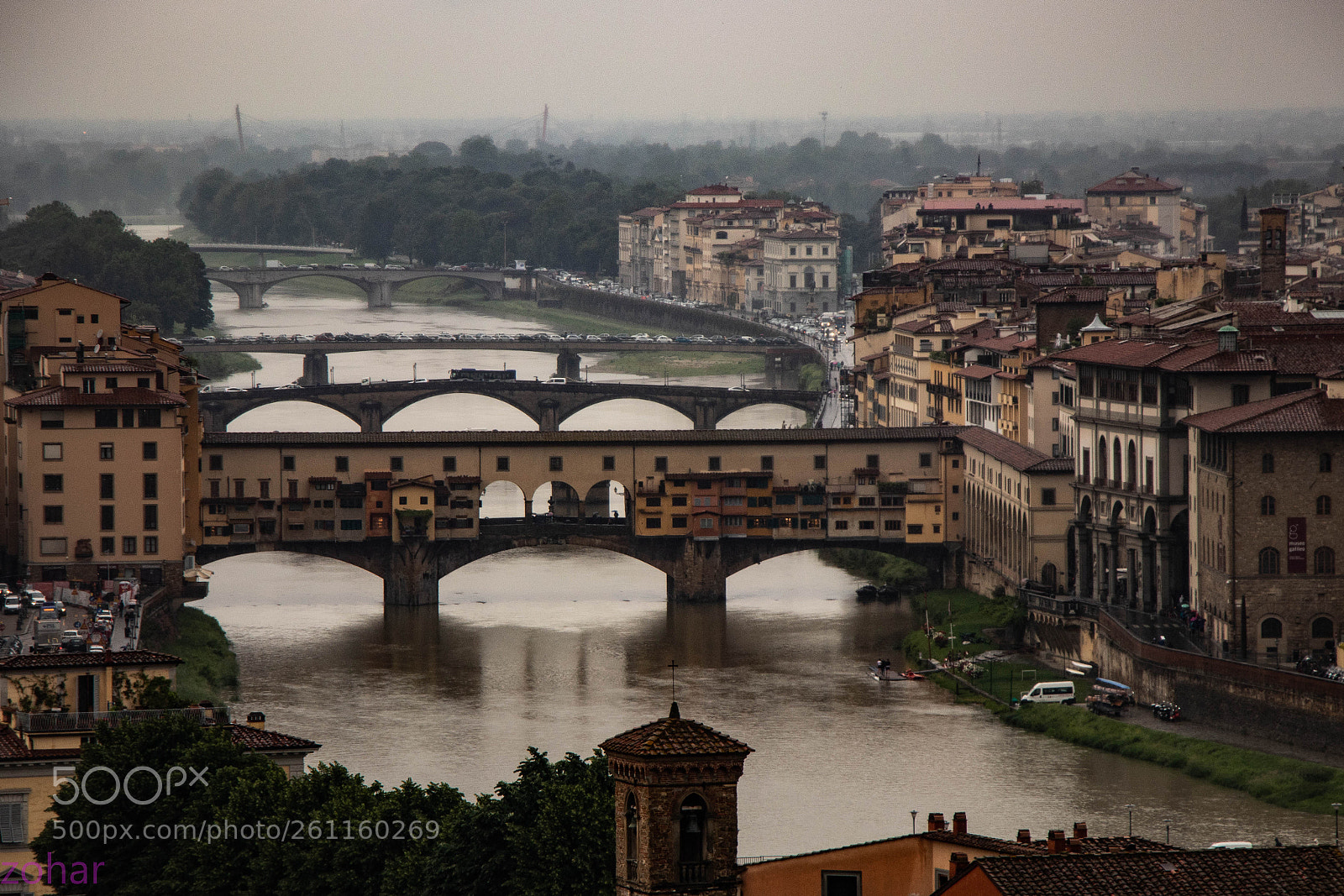 Canon EOS 80D sample photo. Firenze in rain photography