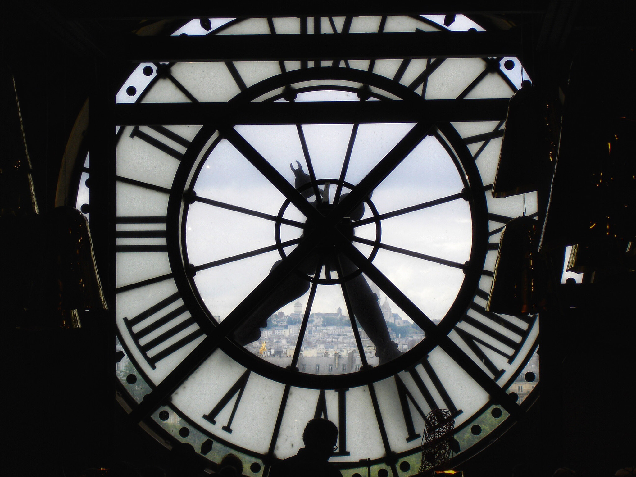 Sony DSC-W1 sample photo. Reloj museo d’orsay photography