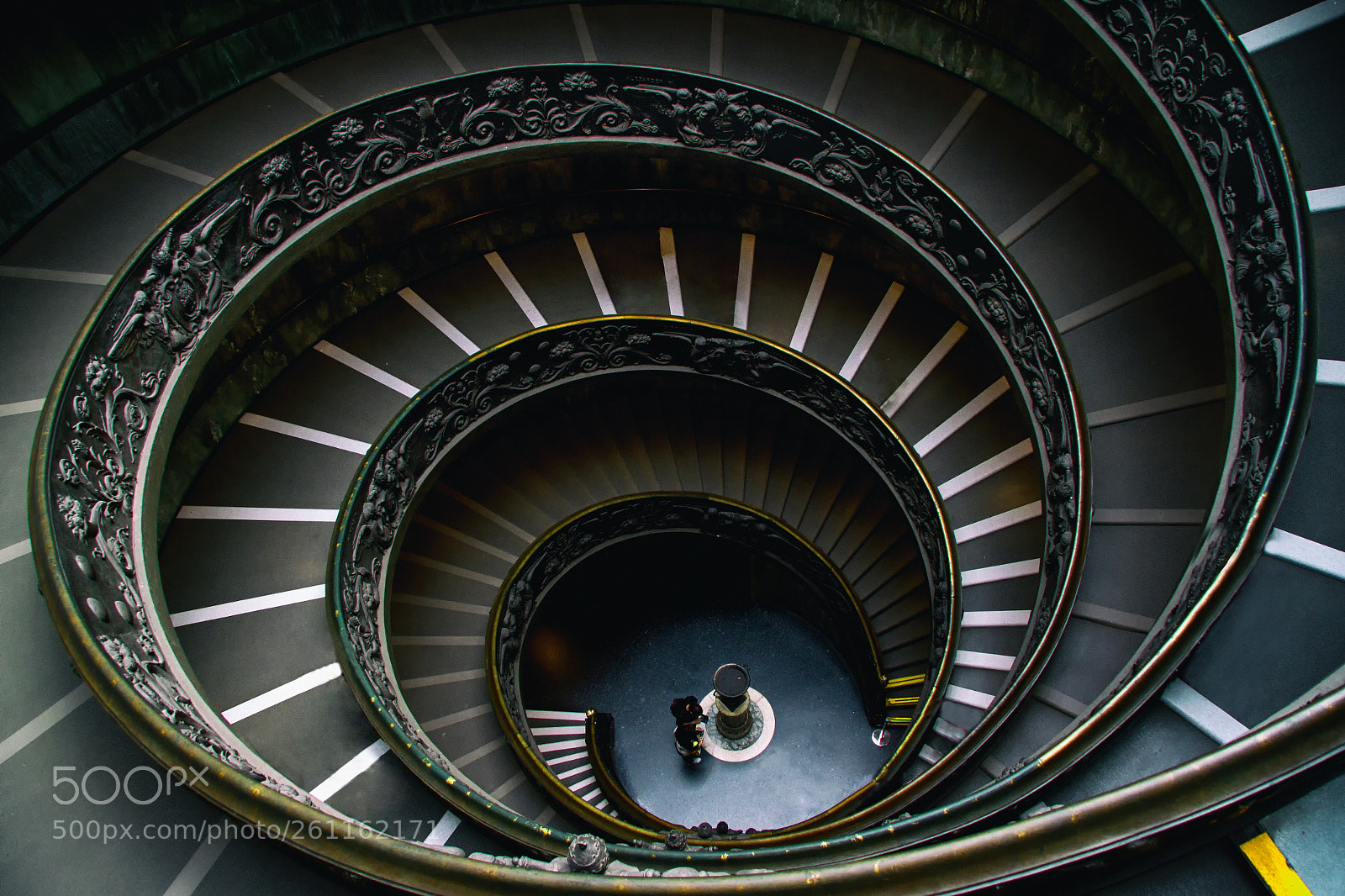 Canon EOS 7D sample photo. Spiral staircase photography