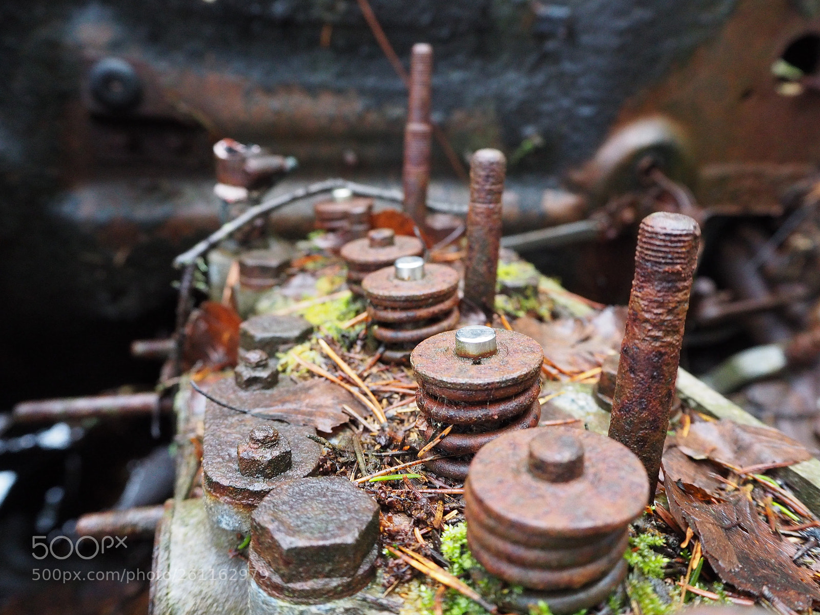 Olympus OM-D E-M10 II sample photo. Car cemetary photography