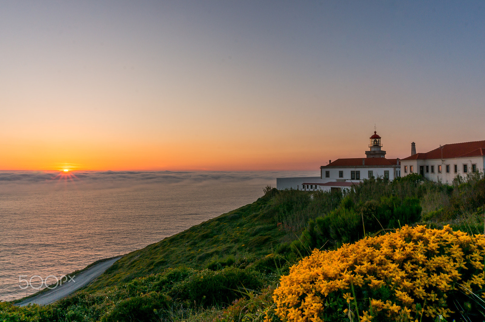 Sony Alpha NEX-5R sample photo. Lighthouse sunset photography