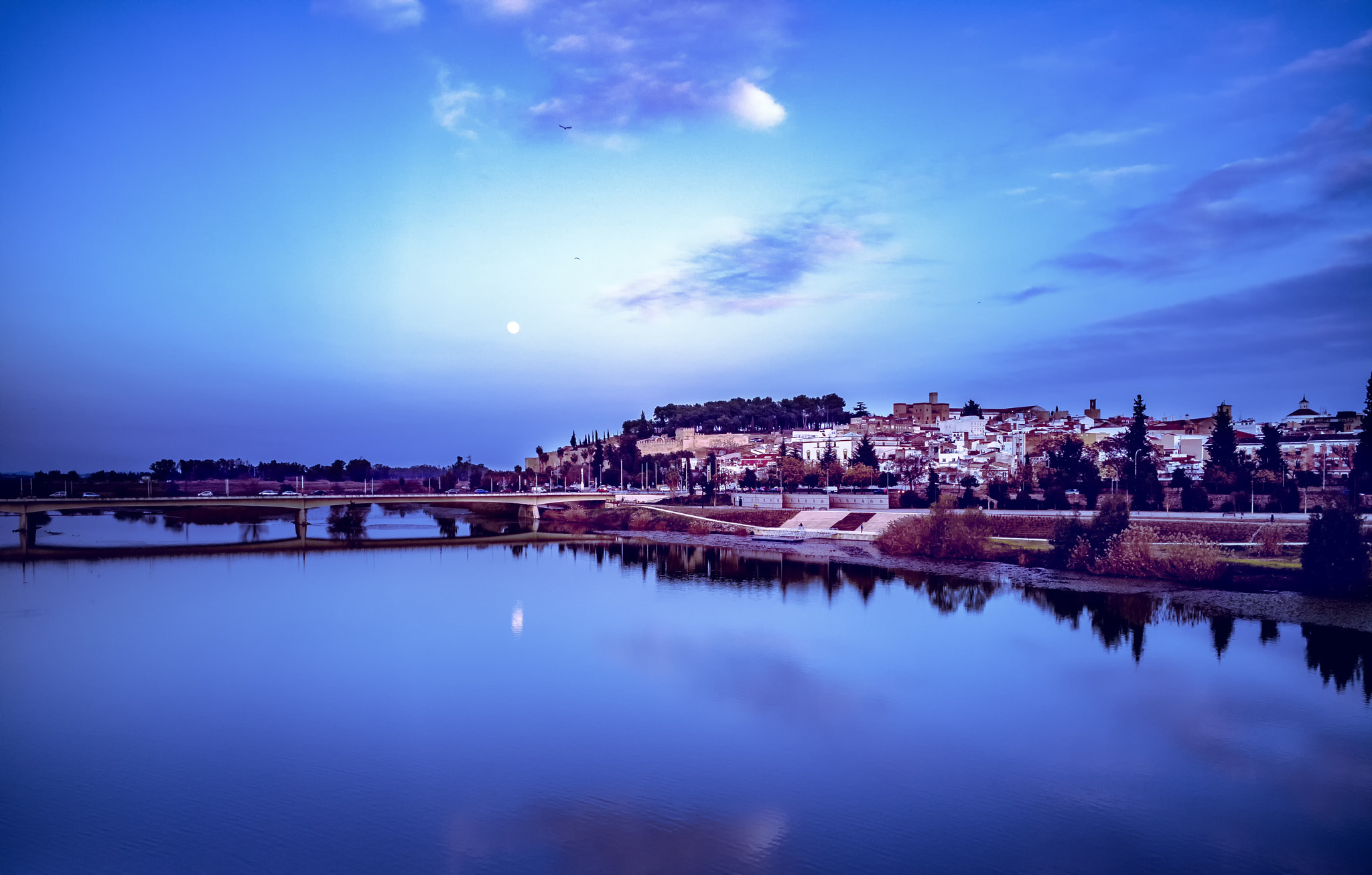HUAWEI Mate 9 sample photo. Badajoz over night photography