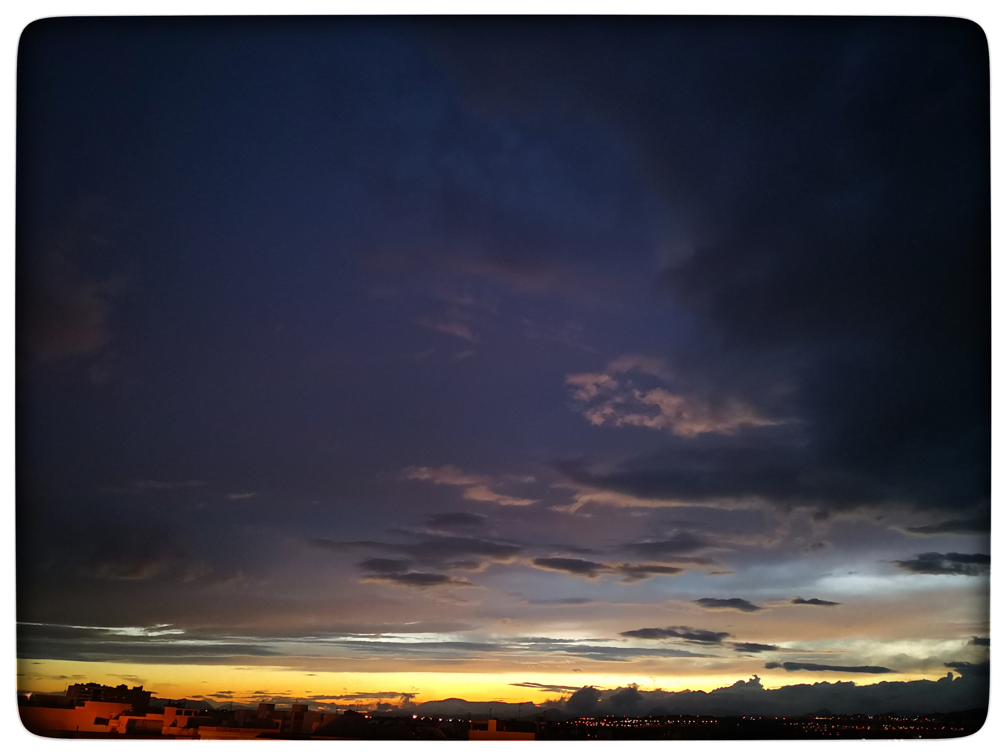 HUAWEI Mate 10 sample photo. Soir d'orages photography