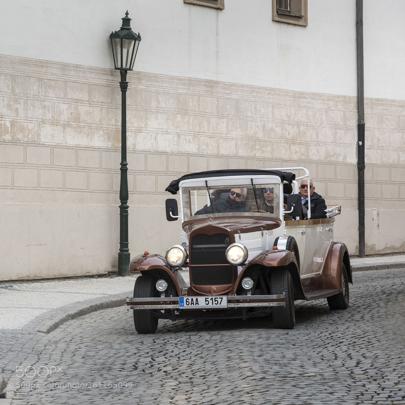 Nikon D810 sample photo. Man driving vintage car photography