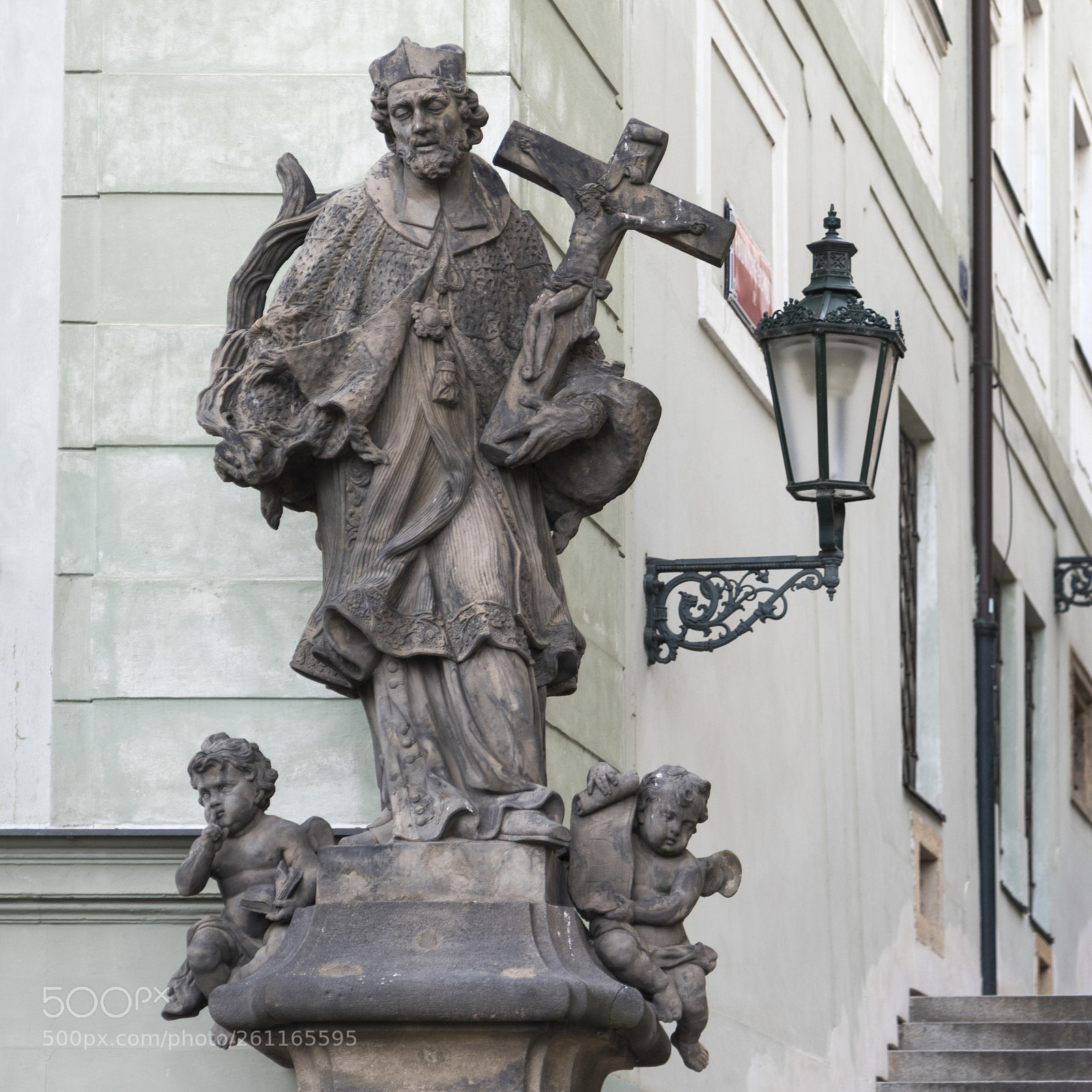 Nikon D810 sample photo. Statue of st. john photography